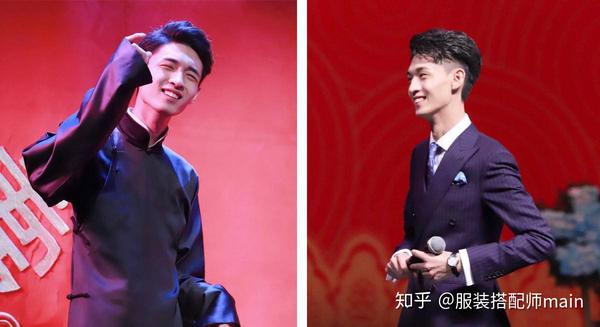 2.被相声耽误的男模秦霄贤:简单的大衣搭配好有型