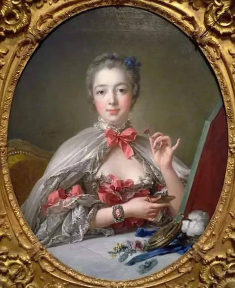 弗朗索瓦·布歇,《蓬帕杜侯爵夫人像》