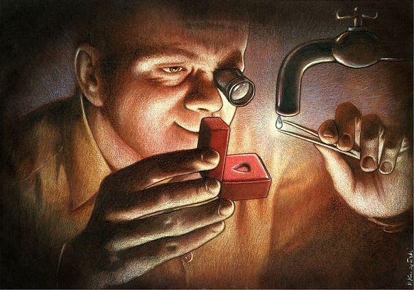 超现实画作:有的令人深思,有的不寒而栗