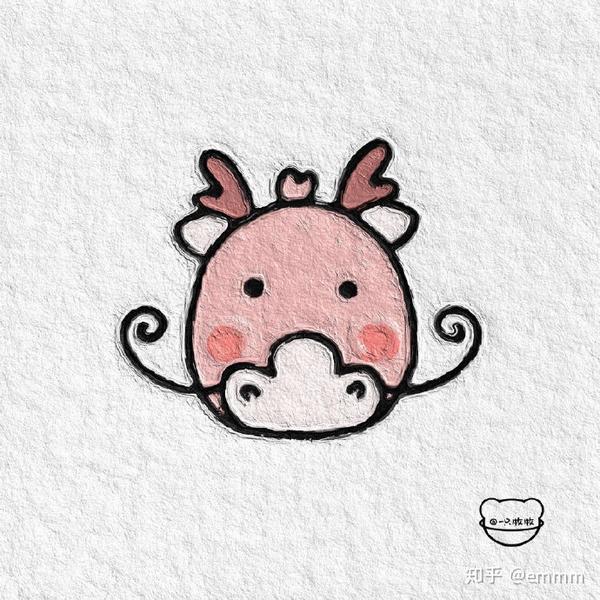 油画质感十二生肖小头像
