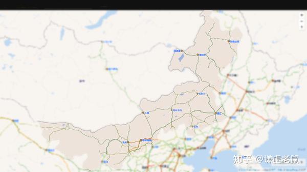 中国分省铁路地图