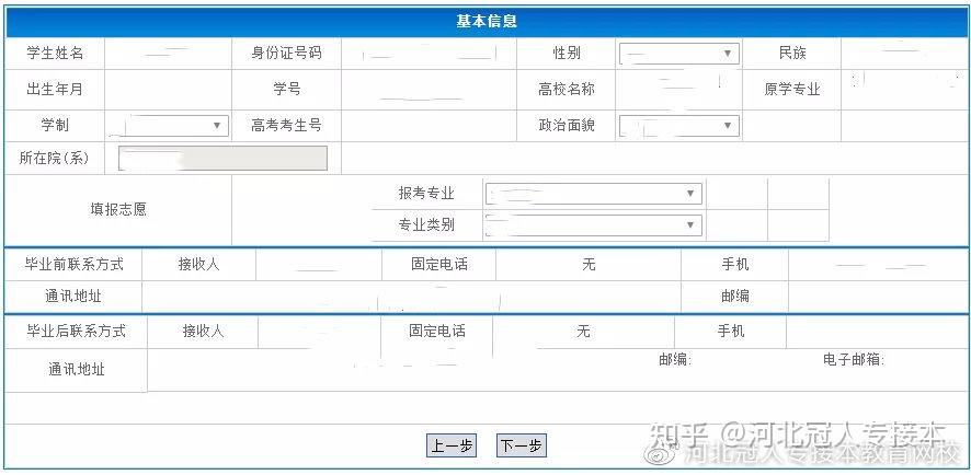 来了2021年河北专接本报名超详细流程