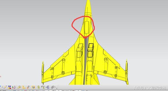 大三数控学生逃课在宿舍用ug软件画飞机 老师知道后感到自豪!