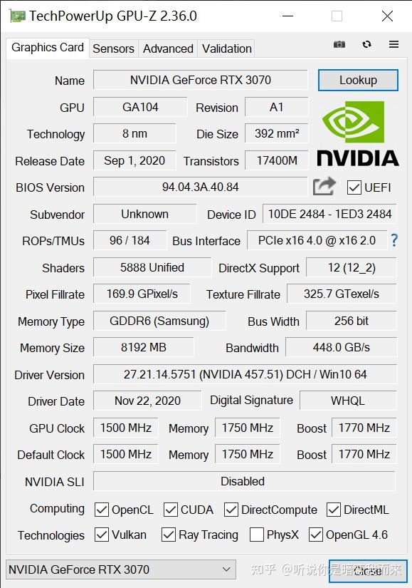 这就是全世界最好看的显卡rtx3070樱瞳花嫁真的美哭了