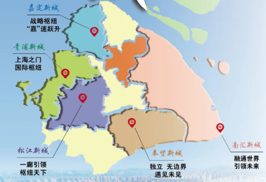 上海5大新城十四五教育规划新布局发布谁能成为下一匹黑马