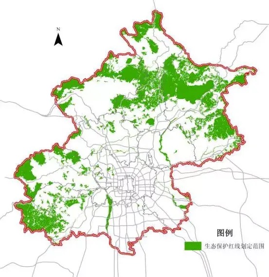 北京出台办法划定城市开发边界,实现两线三区的全域空间管制