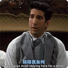 瑞秋鼓励罗斯无论如何也应该去雅典;罗斯道,既然我有两张机票,不如你