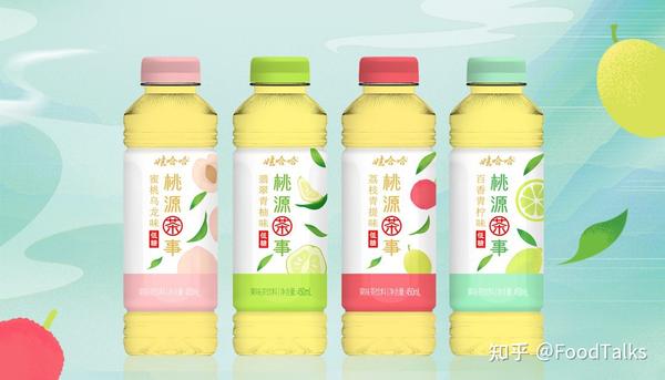 桃源茶事系列;图片来源:微博@娃哈哈