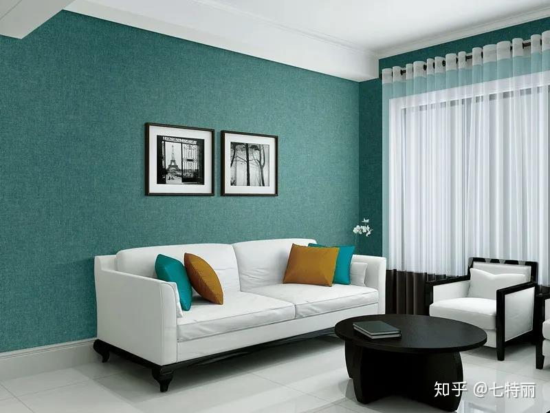客厅无缝墙布如何选择颜色看完你就明白了
