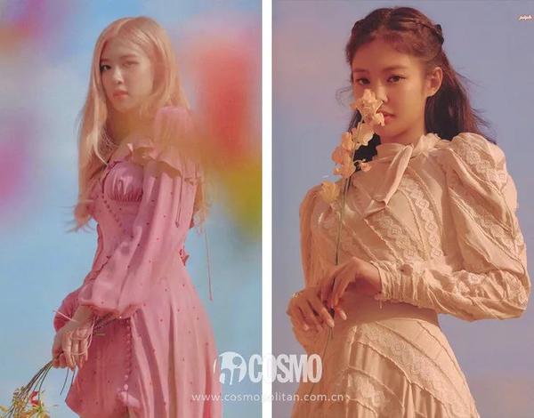 jennie和rose合照,lisa和jennie的合照 rose,jennie