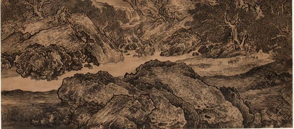 解读范宽溪山行旅图里的宇宙密码