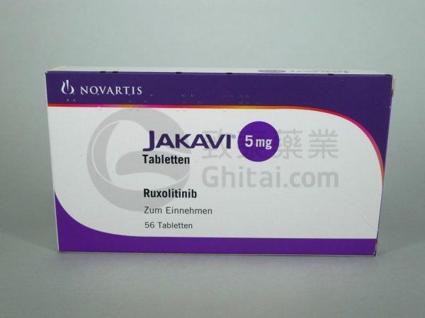 芦可替尼ruxolitinibjakavi