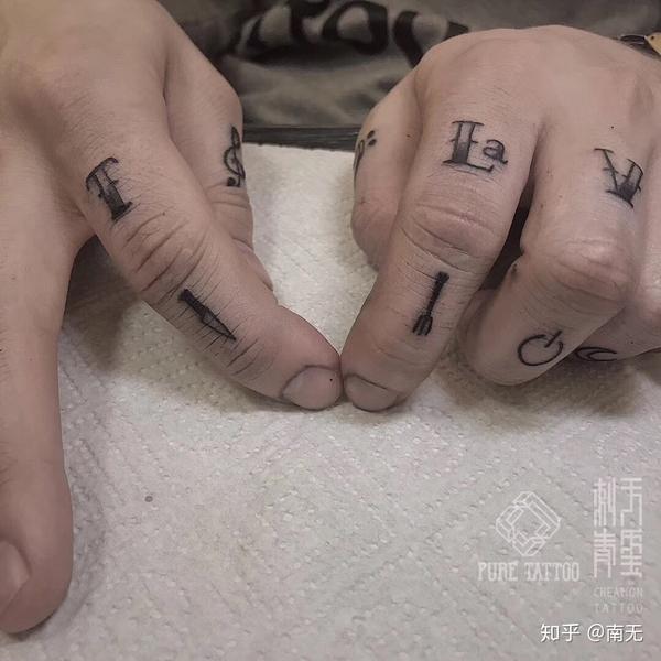 求推荐一些适合女生,好看的手指纹身图案?