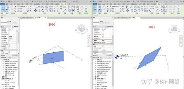 revit2021revit2020新旧版本对比部分新功能详解