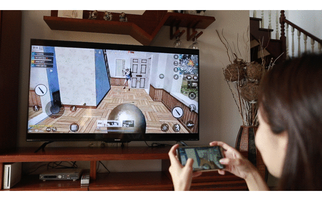 还能,投屏音乐,游戏,文档.小果最喜欢投屏吃鸡了,落地八倍镜,美滋滋.