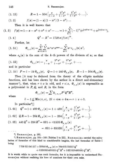 倾其毕生之力来证明拉马努金在其数学笔记上留下的公式