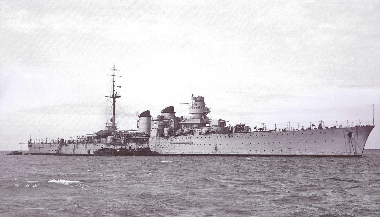 意大利海军轻巡洋舰的巅峰之作——朱塞佩·加里波第号轻巡洋舰简介