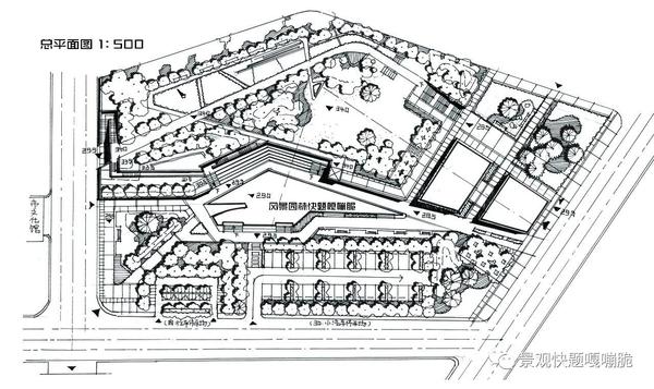南农2020年真题解析——城市街头绿地设计