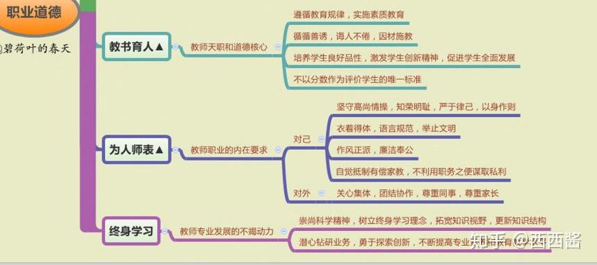 综合素质思维导图模板