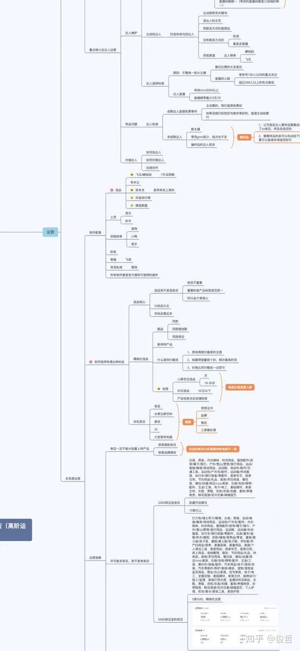 《抖音小店店群运营思维导图》和一个 《 抖音小店运营百宝书》ppt