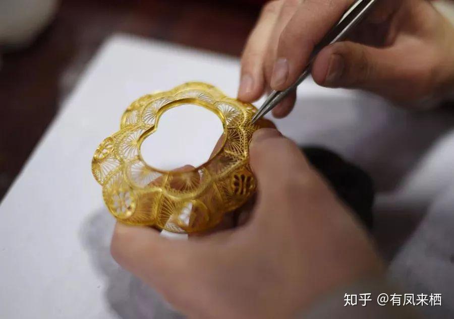 国家级非物质文化遗产之花丝镶嵌细金工艺