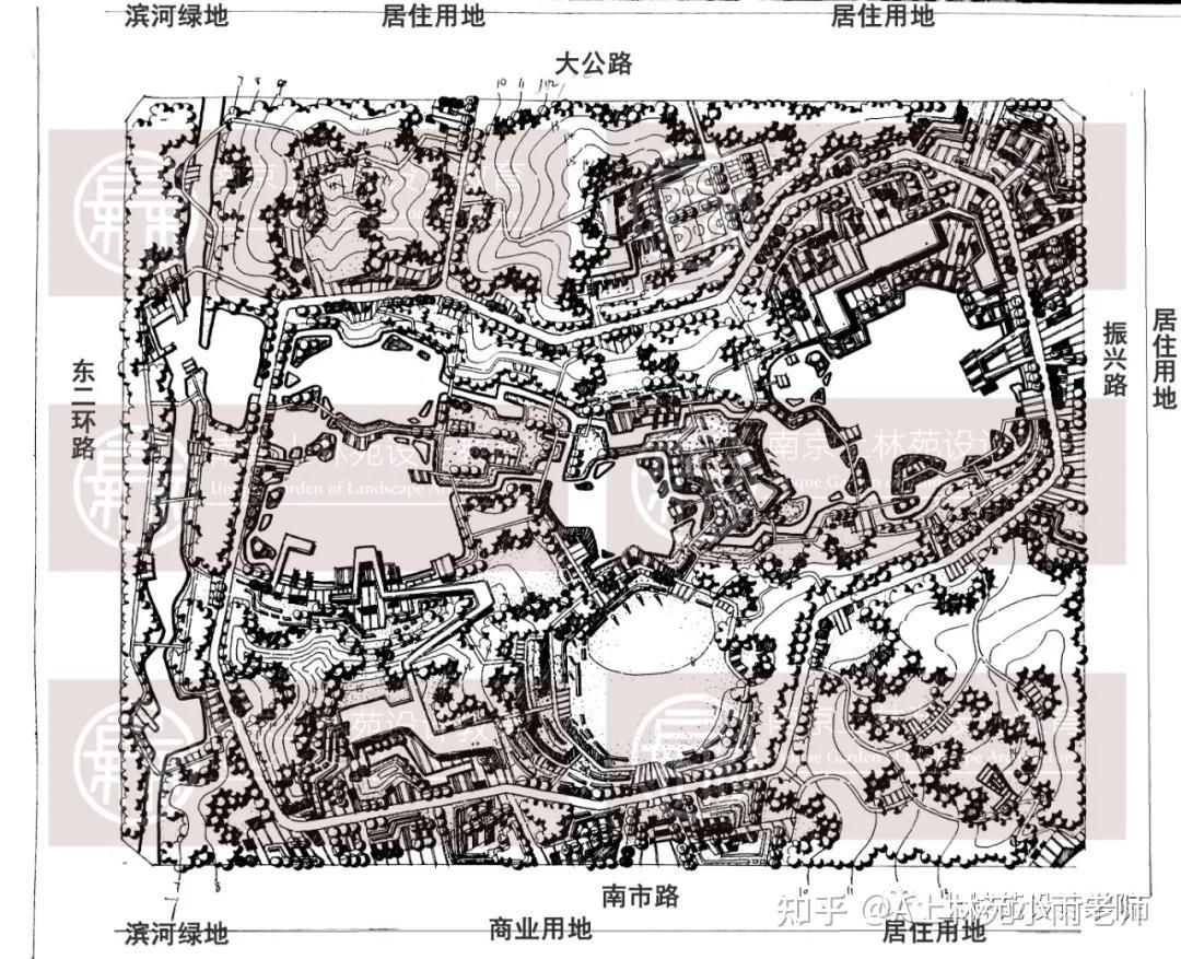 真题解析北京林业大学2018年风景园林考研快题