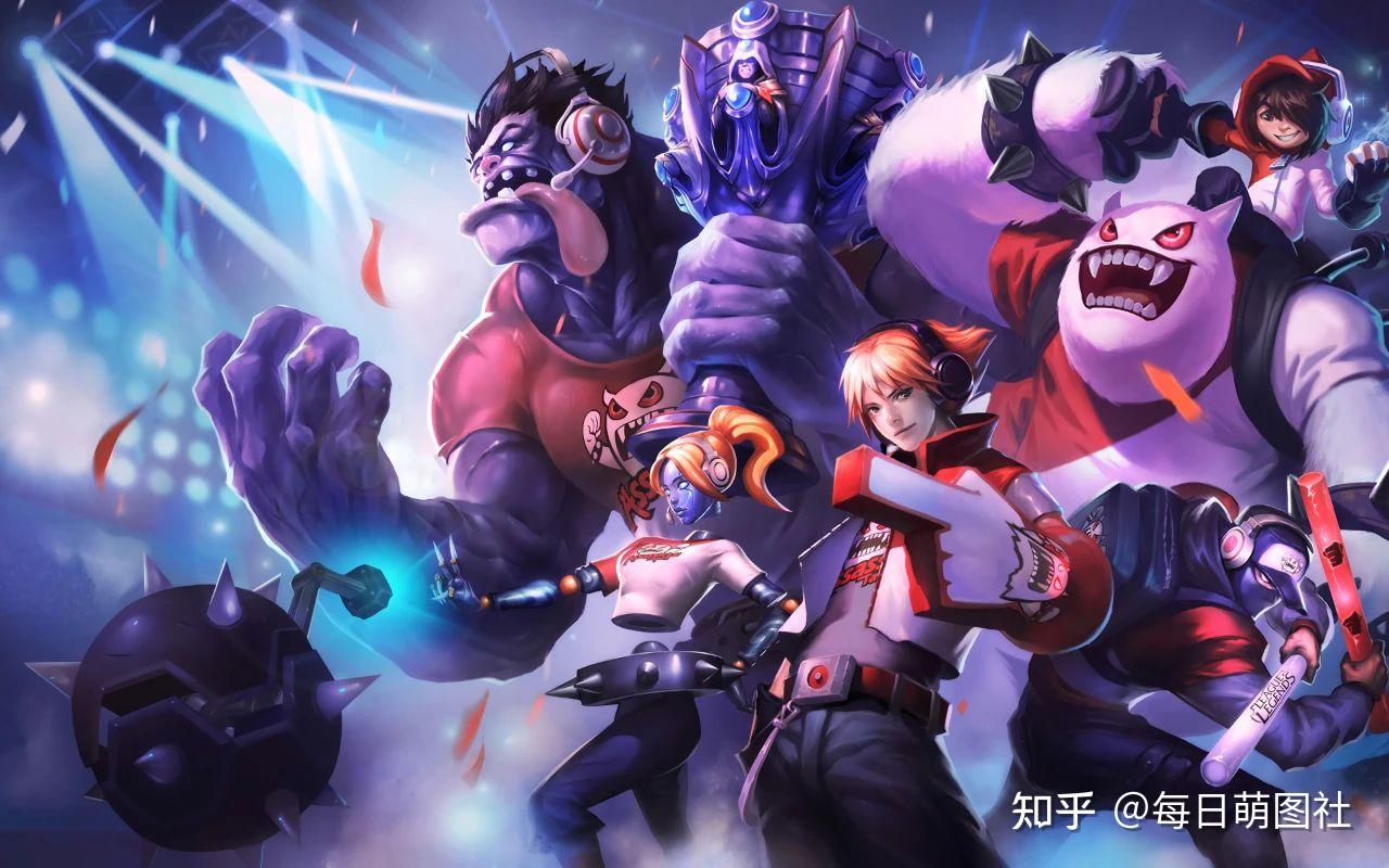 lol】全英雄008期-4k壁纸 雪人骑士 努努67公众号「二次元壁纸美图