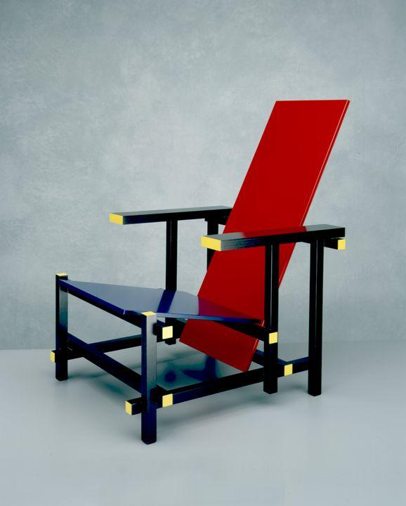 【经典设计】gerrit rietveld 红蓝椅