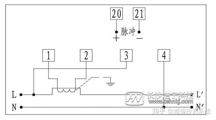 接下来我们再来看看杭州华立dds28的互感器式接线方法,一般单相电表