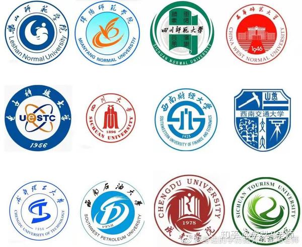 四川音乐学院  成都大学 西南科技大学 四川科技职业学院  四川轻化工
