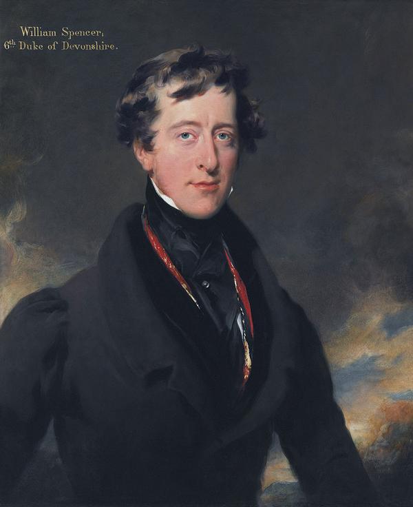 在历代德文郡公爵中,第六任德文郡公爵william cavendish(1790-1858)