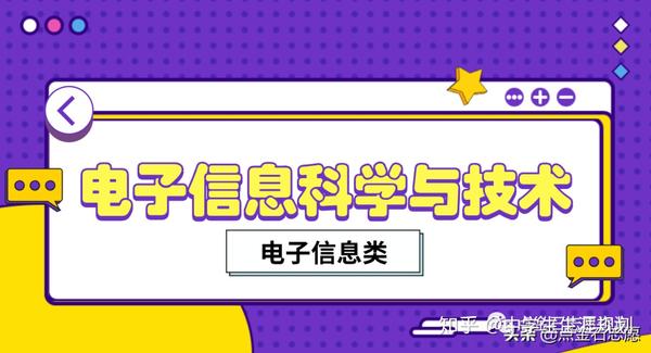 电子信息科学与技术: 属于工学大类,电子信息类,基本修业年限4年,毕业