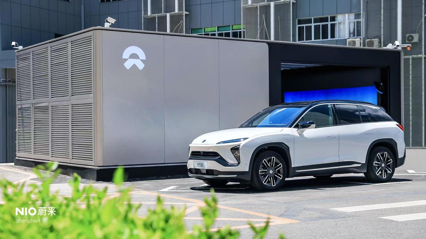 蔚来换电站数量快速增加,"电区房"全国用户覆盖率增至