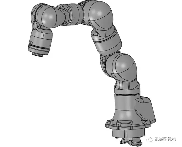 【机器人】川崎ms0005n-5kg机器人3d数模图纸 step格式