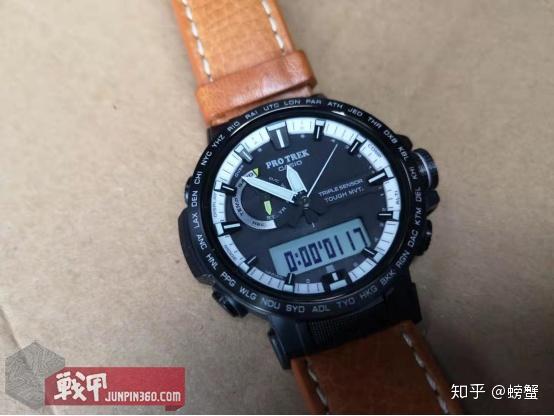 卡西欧casio登山系列prw60手表