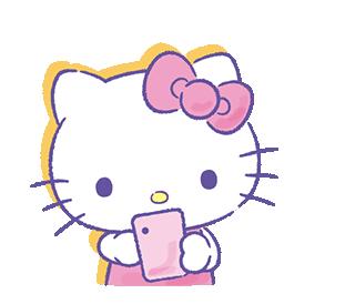 hello kitty的动态gif可爱迷你小表情