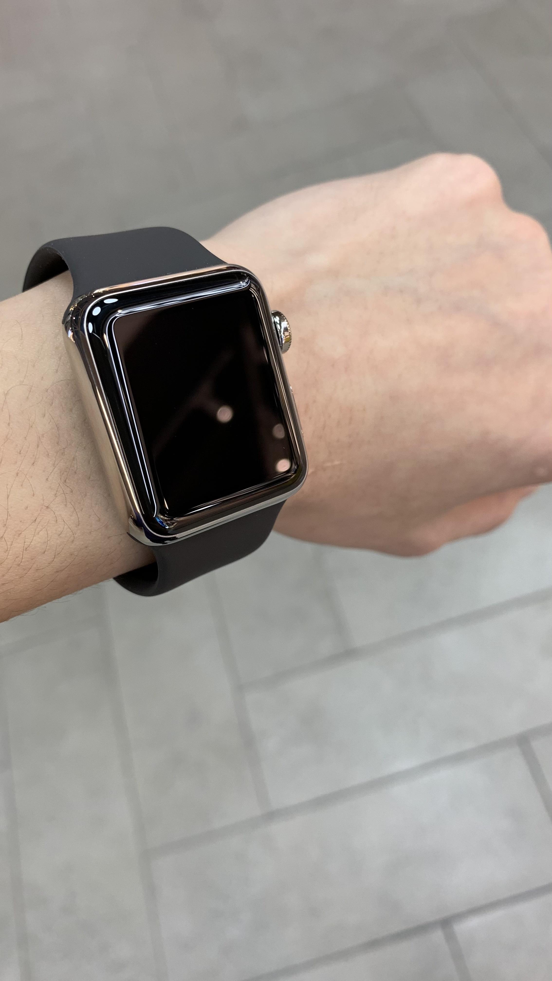 我刚刚买了块初代apple watch