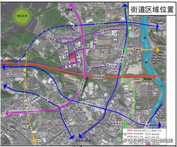 项目位于龙华区福城街道南部,邻近城市主干路华观大道.