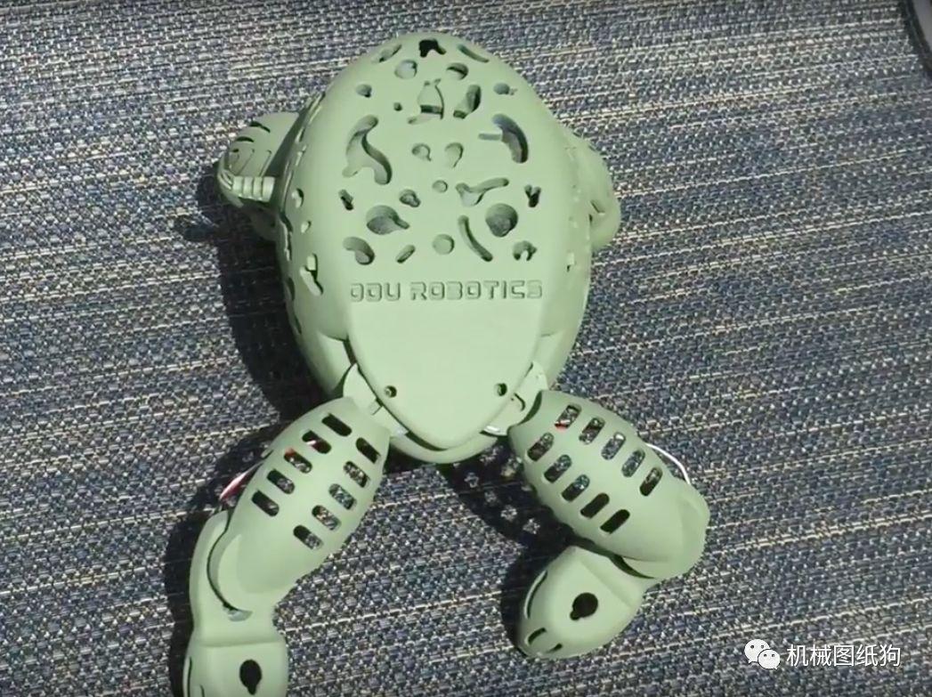 机器人 跳跃青蛙机器人3d模型图纸solidworks设计