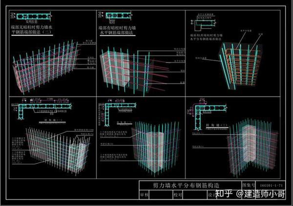 剪力墙钢筋构造