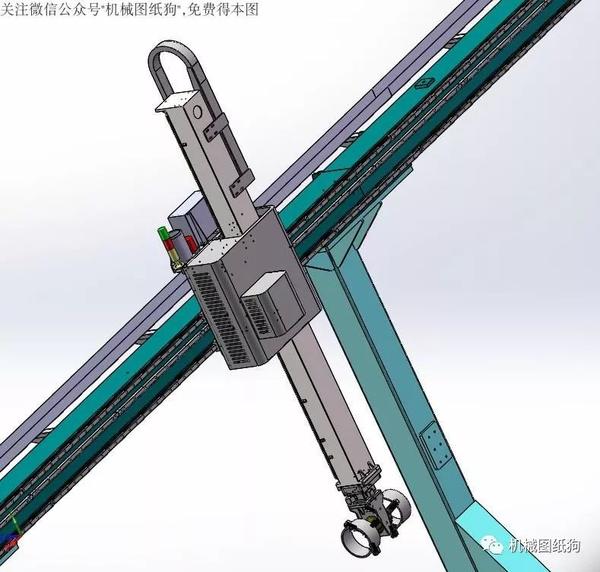 【非标数模】50kg单轴桁架机械手(整套图纸)3d模型 solidworks设计