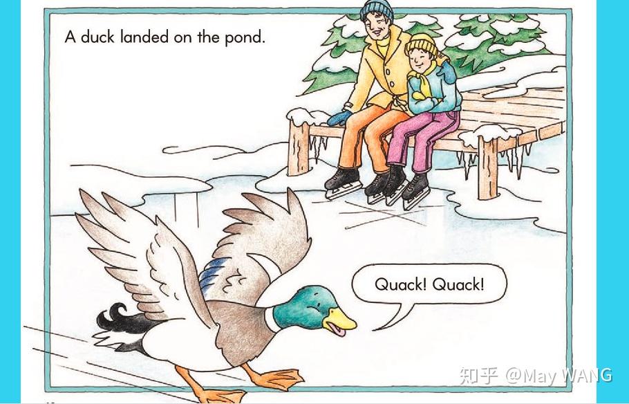 quack! " 叫着.