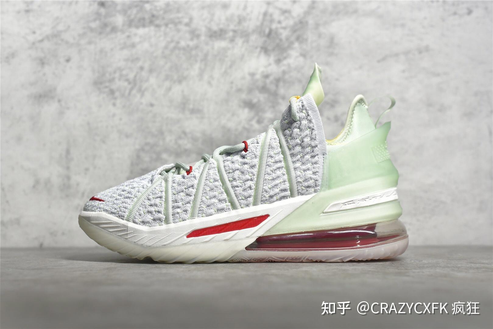 nikelebron18詹姆斯紫禁城限定气垫高帮篮球鞋