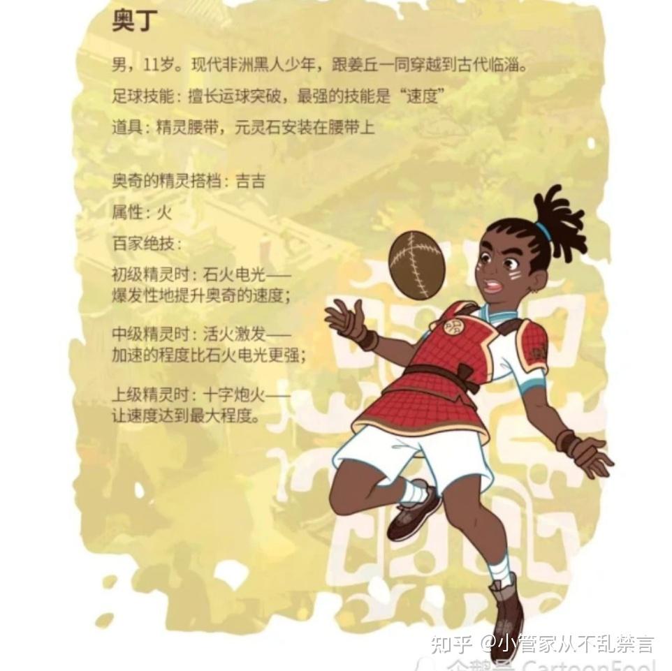 如何看待国产动画《蹴鞠小子》中黑人的角色设定?
