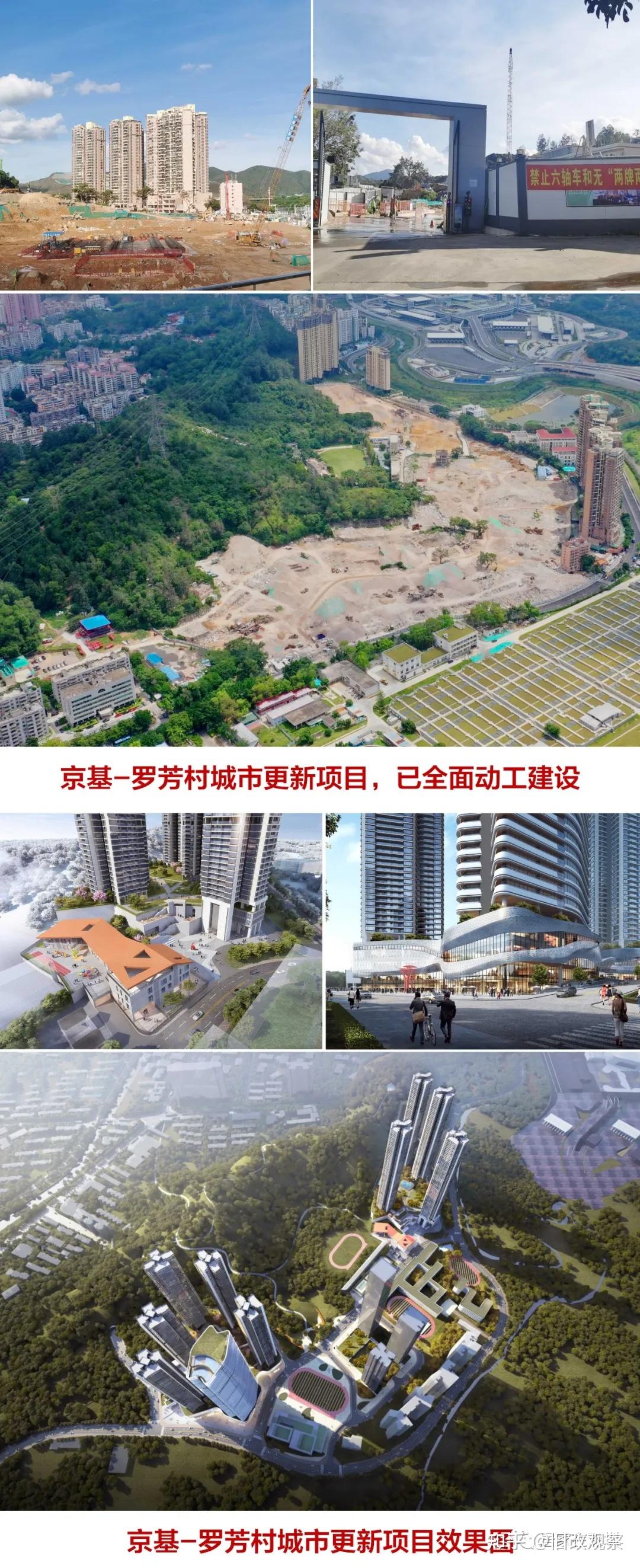 罗湖区罗芳村片区京基旧改城市更新项目