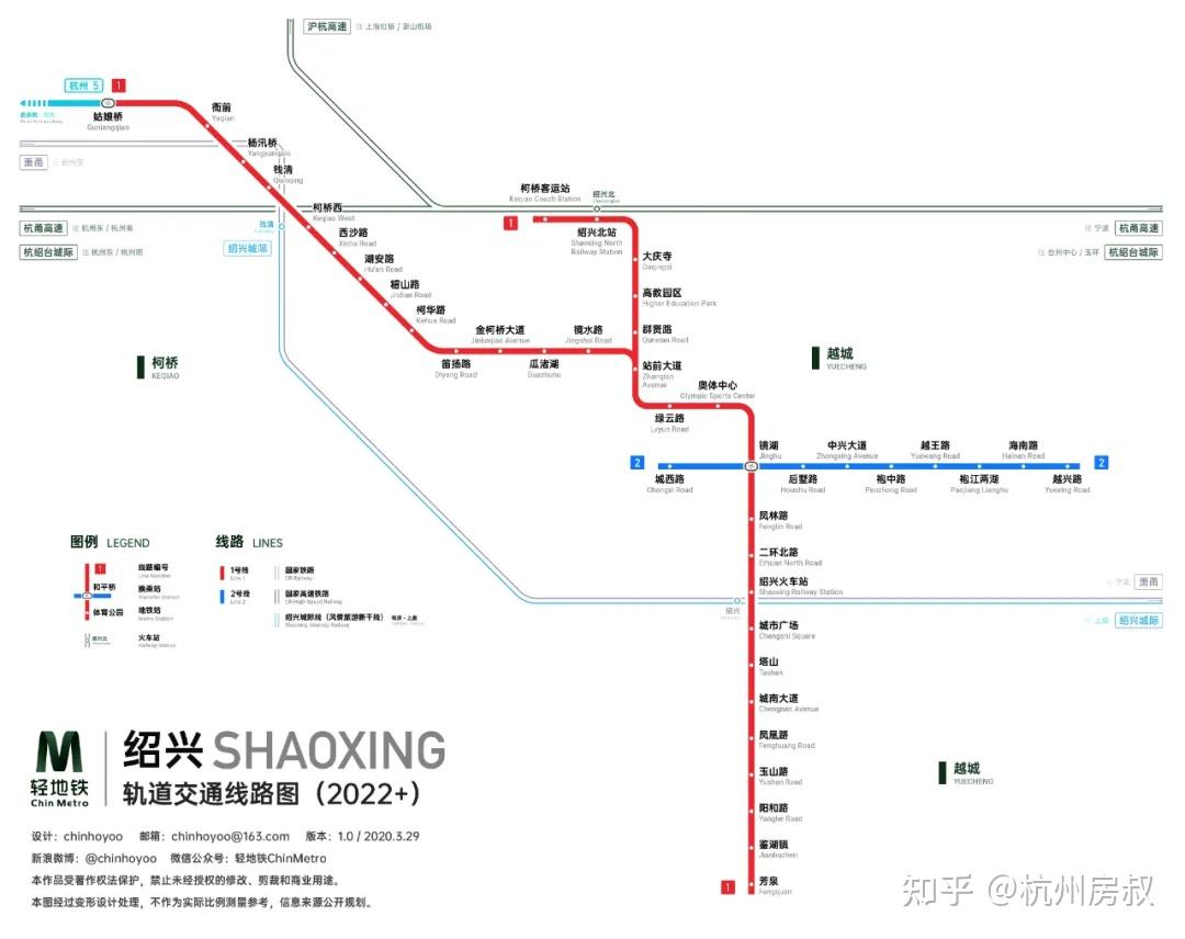 乘上杭绍轻轨东风,杨汛桥到姑娘桥仅两站,转杭州地铁5号线8站到萧山区