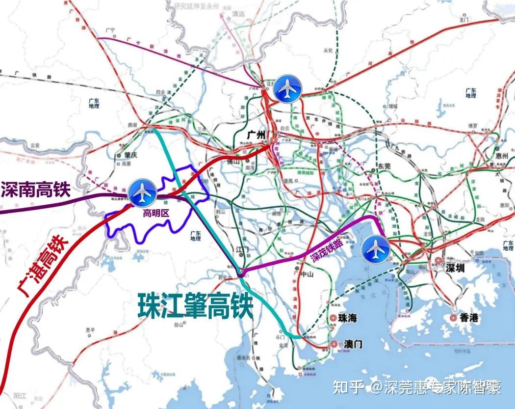 助力提升贵广,南广高铁西向运输能力,畅通五区与佛山西站联系,促进