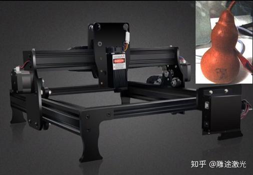 如何使用7w的激光雕刻机雕刻葫芦饰品