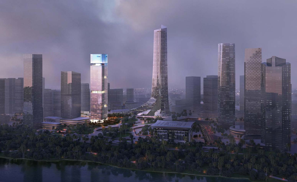 被削顶福州城市天际线最新效果图曝光240米高楼开建