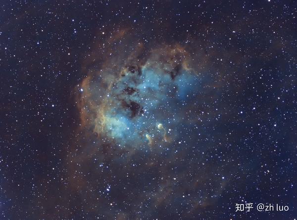 ic410蝌蚪星云窄带拍摄